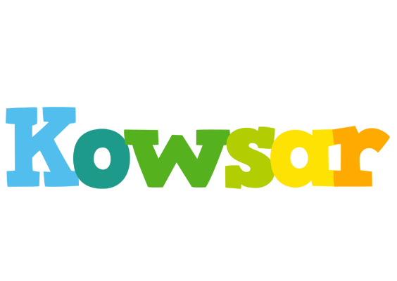 Kowsar rainbows logo