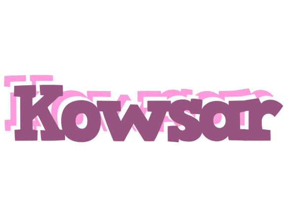 Kowsar relaxing logo