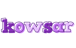 Kowsar sensual logo