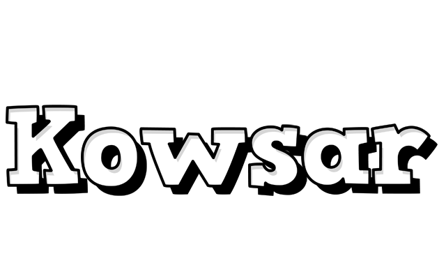 Kowsar snowing logo