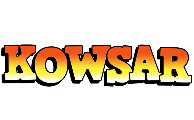Kowsar sunset logo