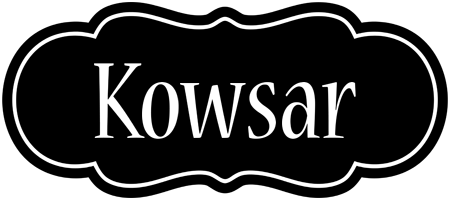 Kowsar welcome logo