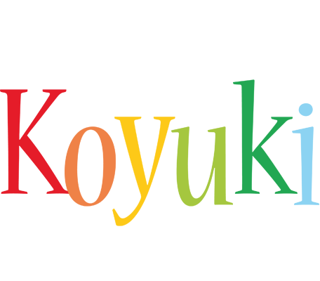 Koyuki birthday logo