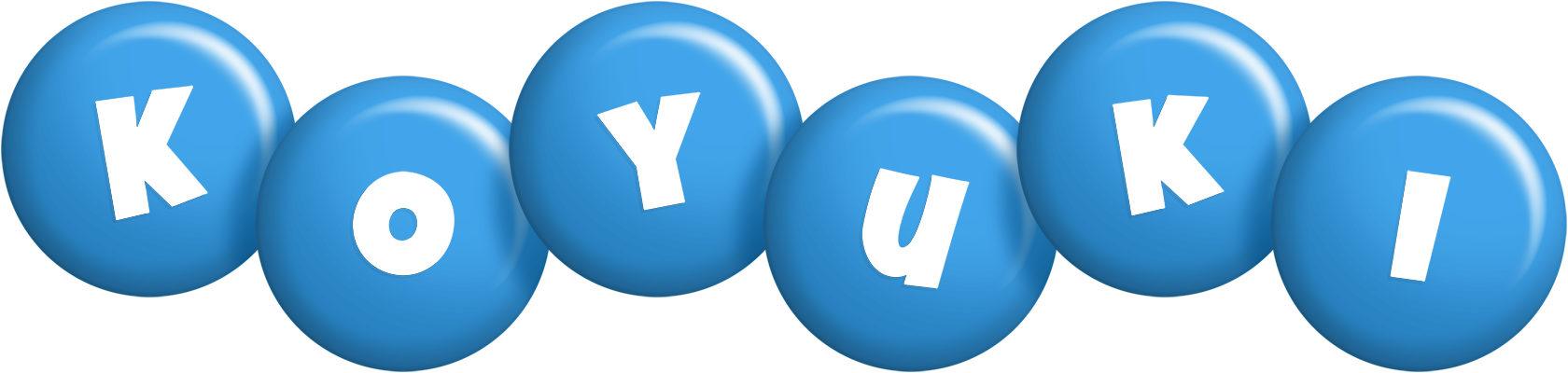 Koyuki candy-blue logo