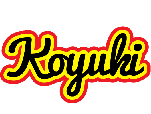 Koyuki flaming logo