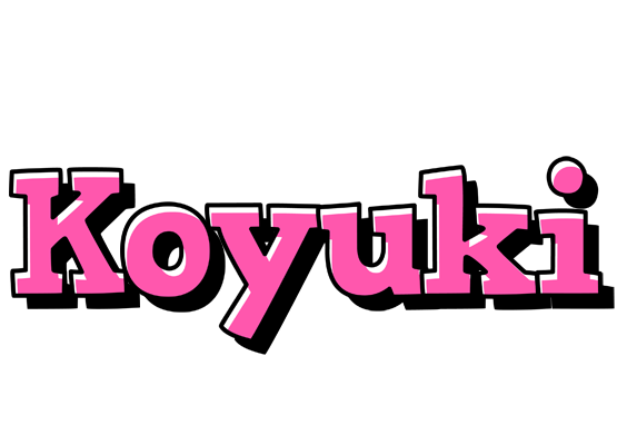 Koyuki girlish logo