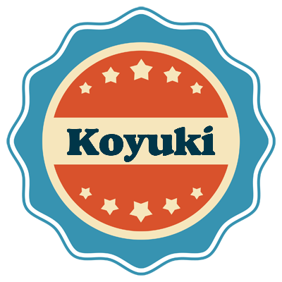 Koyuki labels logo