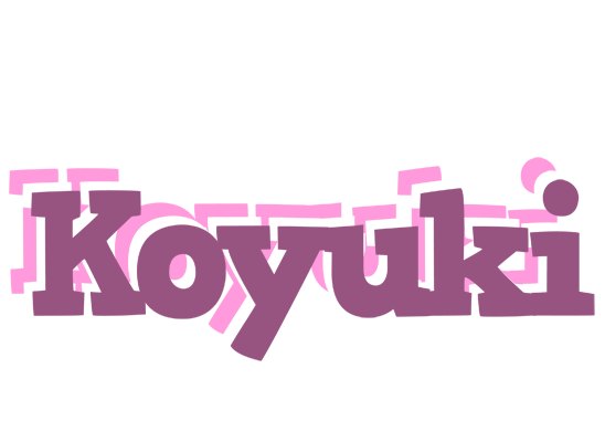 Koyuki relaxing logo