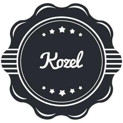 Kozel badge logo