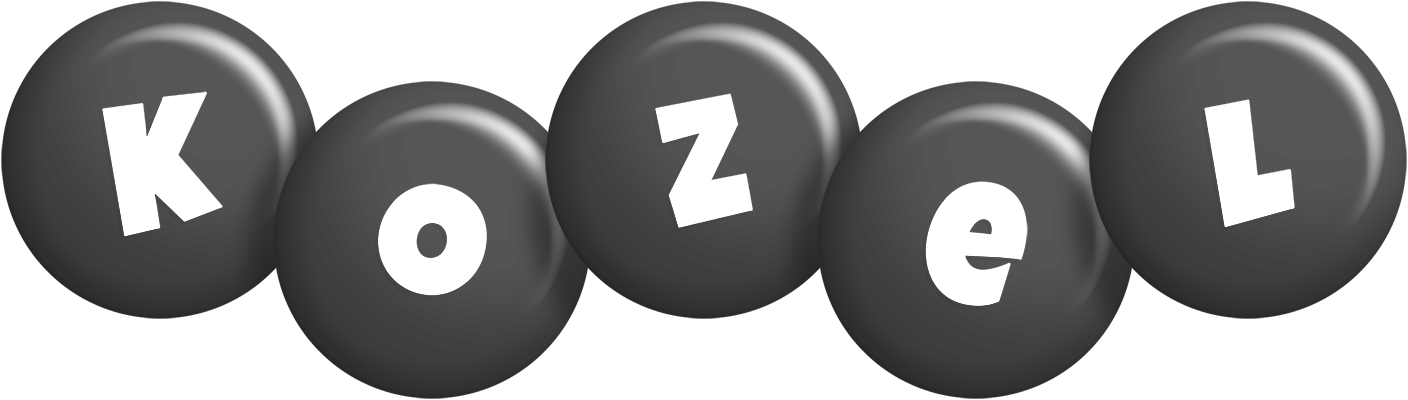 Kozel candy-black logo