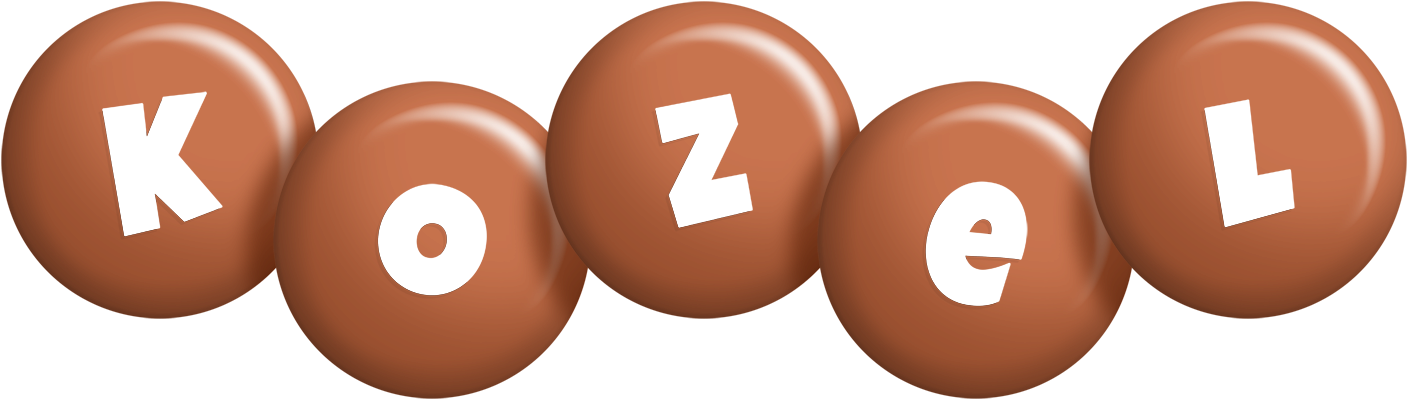 Kozel candy-brown logo
