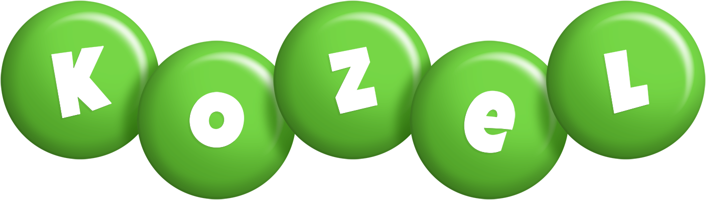 Kozel candy-green logo