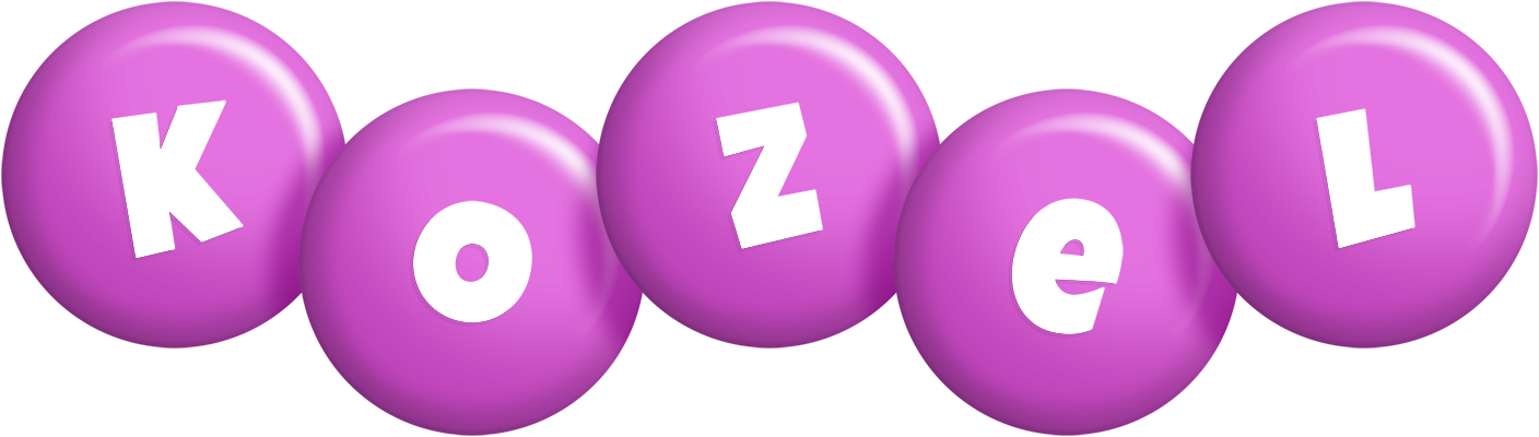 Kozel candy-purple logo