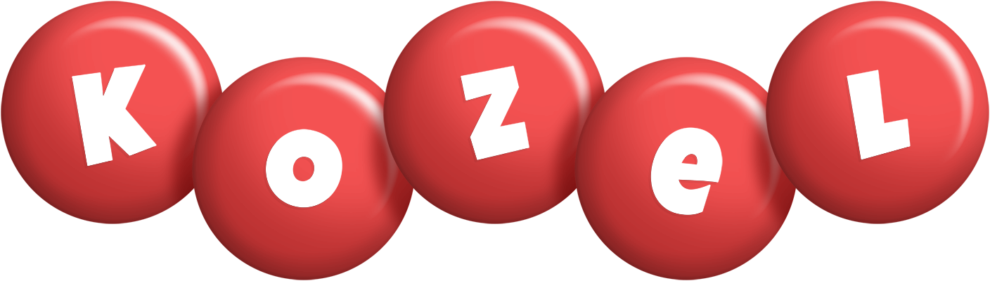 Kozel candy-red logo