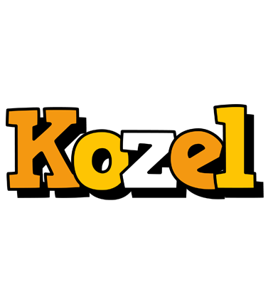 Kozel cartoon logo