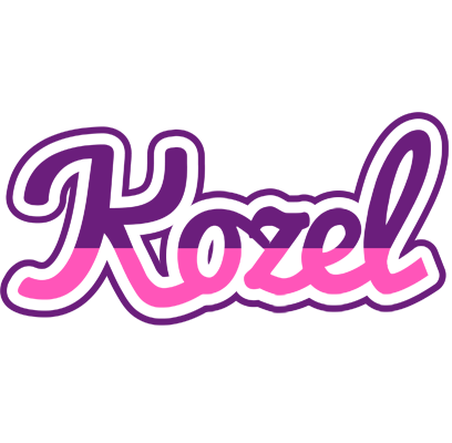 Kozel cheerful logo