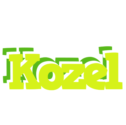 Kozel citrus logo