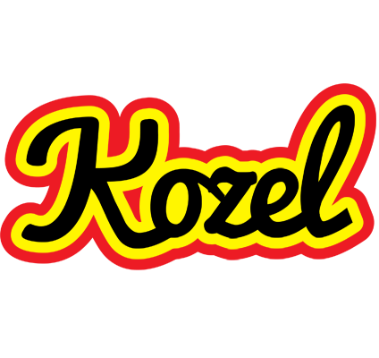 Kozel flaming logo