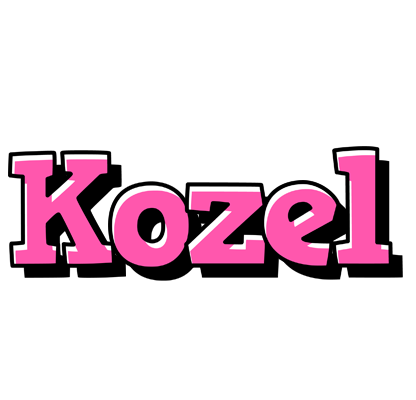 Kozel girlish logo