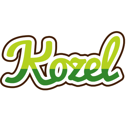 Kozel golfing logo