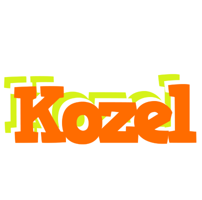 Kozel healthy logo