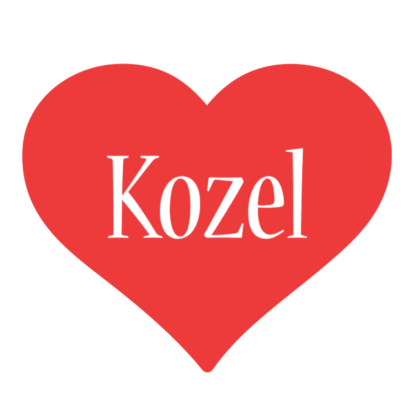 Kozel love logo