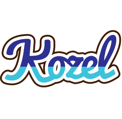 Kozel raining logo