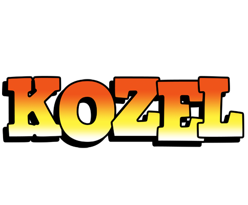Kozel sunset logo