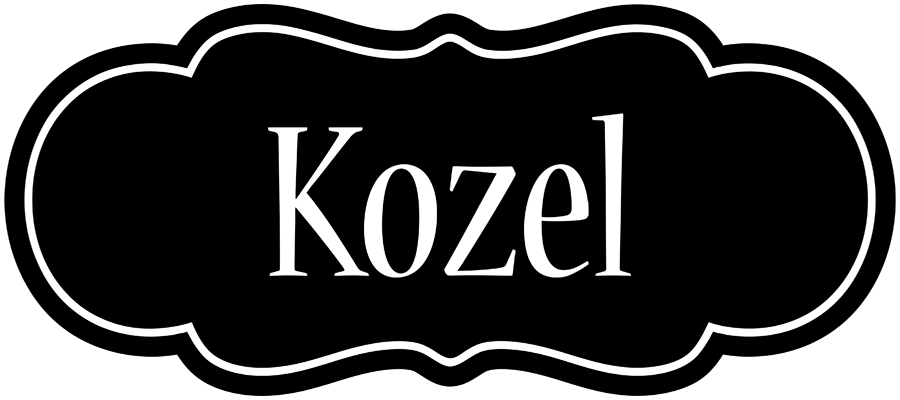 Kozel welcome logo