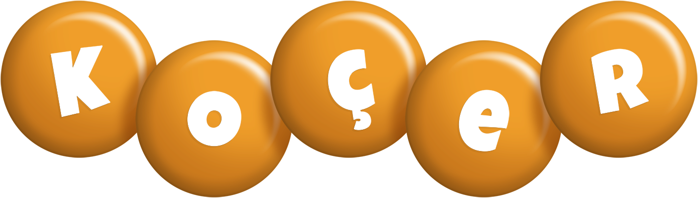 Koçer candy-orange logo