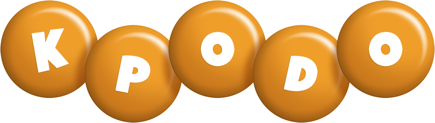 Kpodo candy-orange logo