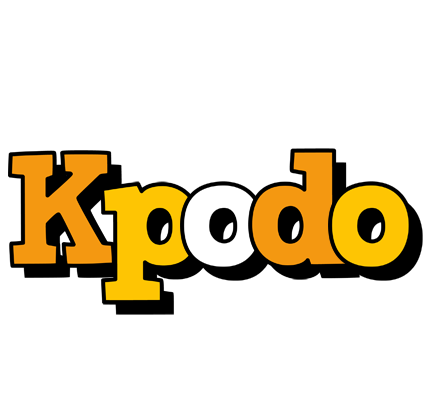 Kpodo cartoon logo
