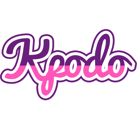 Kpodo cheerful logo