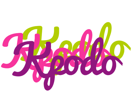 Kpodo flowers logo