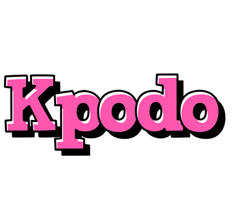 Kpodo girlish logo