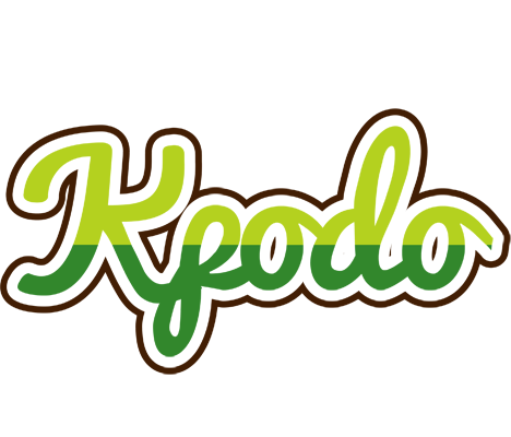 Kpodo golfing logo