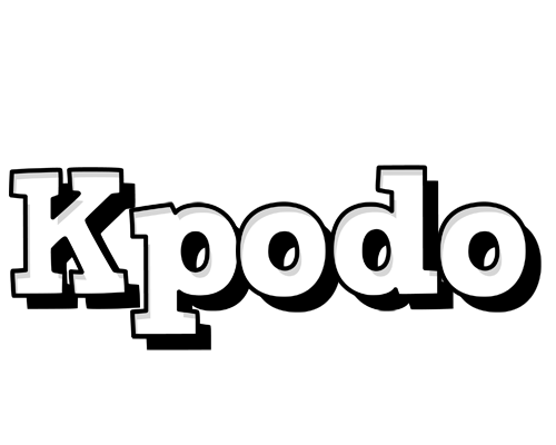Kpodo snowing logo