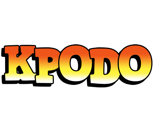 Kpodo sunset logo