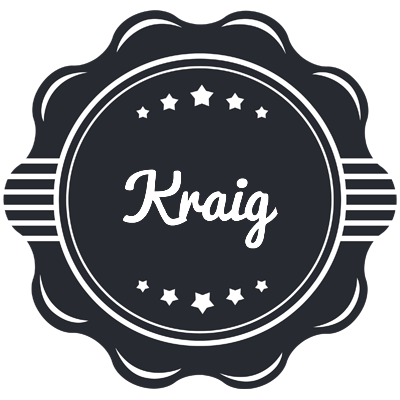 Kraig badge logo