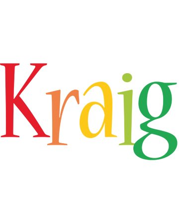 Kraig birthday logo