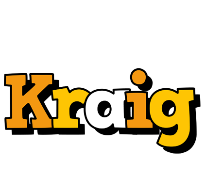 Kraig cartoon logo