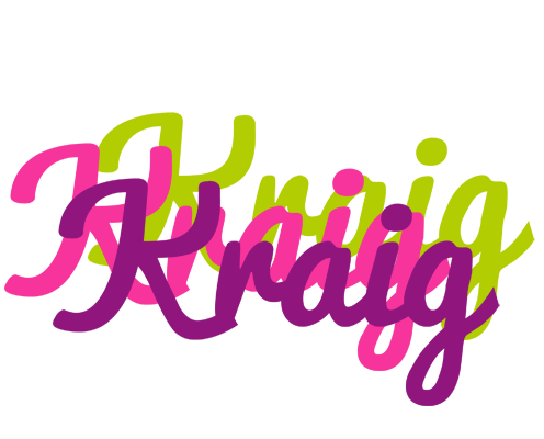 Kraig flowers logo