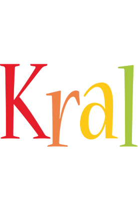 Kral birthday logo