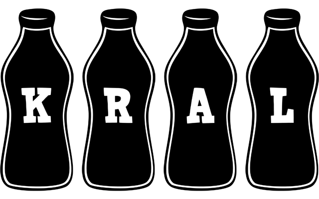 Kral bottle logo