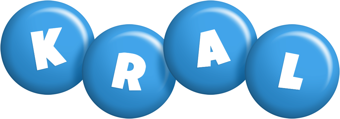 Kral candy-blue logo