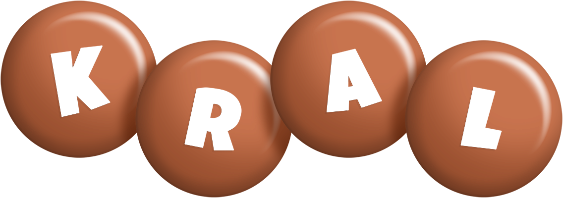 Kral candy-brown logo