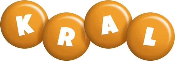 Kral candy-orange logo