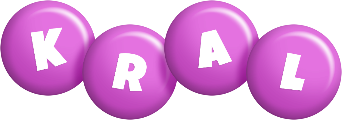 Kral candy-purple logo