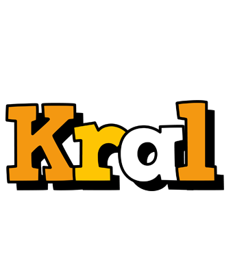 Kral cartoon logo