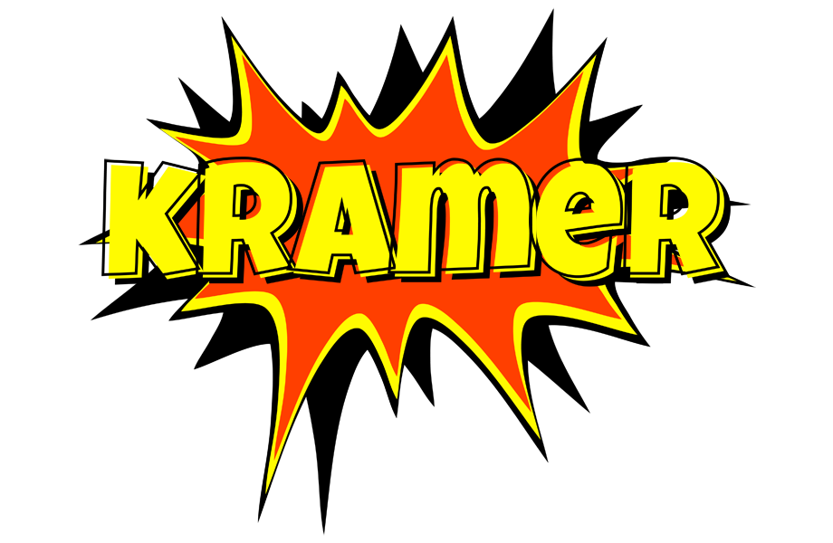 Kramer bazinga logo